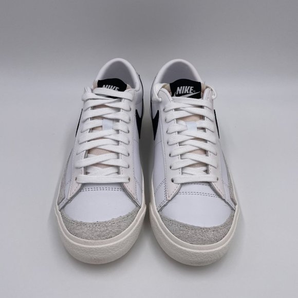Nike Blazer Low ' 77 White / Black Womens Shoes - Picture 3 of 8